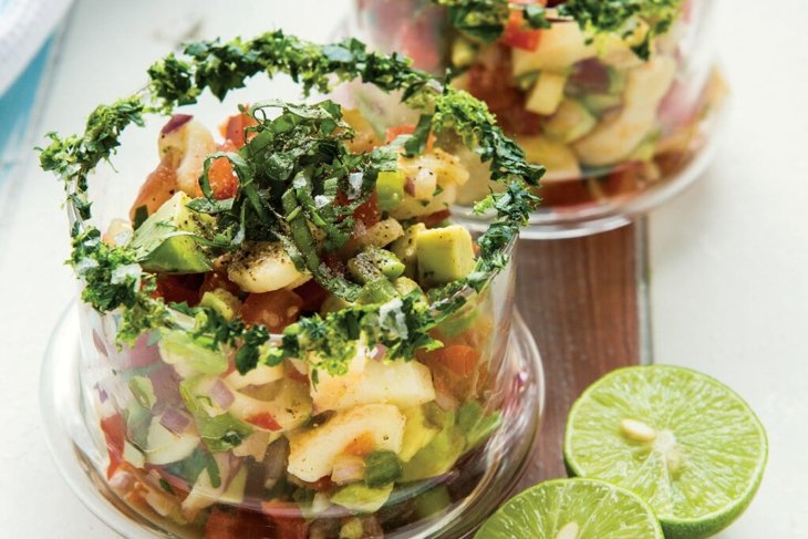 Vegan Ceviche with Hearts of Palm
