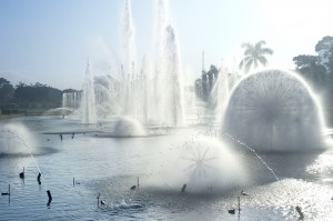 Fountain at a Rizal park, Malate, Metro Manila