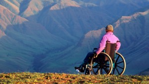 Traveling with a companion in a wheelchair